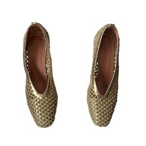 Rachel Comey Woven Gold Women's Shoes